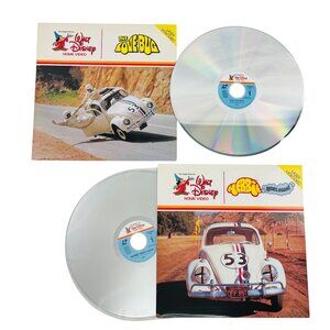 Walt Disney The Love Bug & Herbie Rides Again Home Video Movie Laserdisc LD NTSC